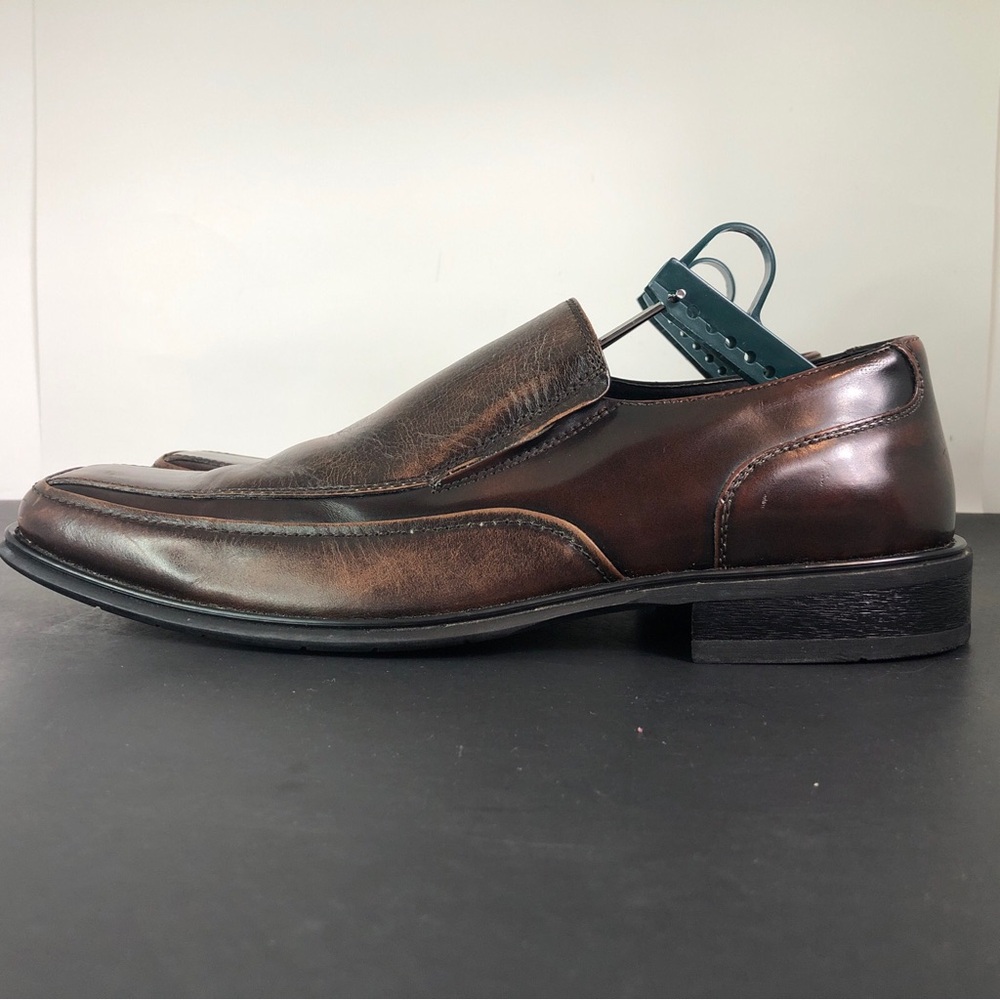 Natha Studio Men’s 840036 Brown Size 11.5 M Loafers/Slip On Dress Shoes
